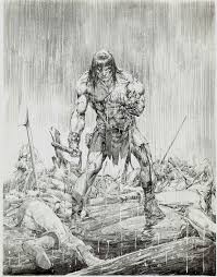 Conan the barbarian is a fictional sword and sorcery hero that originated in pulp fiction magazines and has since been adapted to books, comics, several films, television programs, video games here is a mind blowing collection of conan the barbarian artworks that we would like to share with you. 63 Conan The Barbarian Ideas In 2021 Conan The Barbarian Barbarian Conan