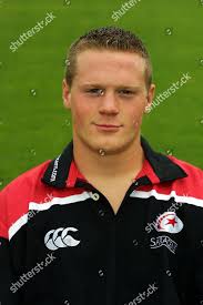 Michael Aspinall Saracens Photocall Southgate London Editorial Stock Photo 