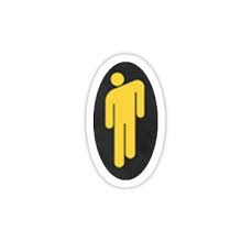 Billie Eilish Logo Sticker Billie Eilish Logo Sticker Billie