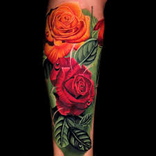 Pin By Caroline Miller On Tattoos In 2020 Realistic Rose Tattoo Rose Tattoo Sleeve Flower Tattoo Shoulder