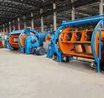 PVC Coated High Productive Cable Making Machine Rigid Frame Type Cable  Stranding Machine