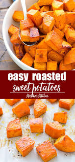 Honey Roasted Sweet Potatoes Sweet Potato Recipes Roasted Sweet Potato Oven Recipes