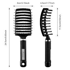 Great savings & free delivery / collection on many items. Buy Hair Brush Curved Vented Brush Faster Blow Drying Professional Curved Vent Styling Hair Brushes For Women Men Paddle Detangling Brush For Wet Dry Curly Thick Straight Hair Online In Hungary B08tm4sbjk