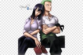 One piece is a popular anime and manga by eiichiro oda in the comedy, adventure, fantasy, and shonen genres. Roronoa Zoro Nami Nico Robin One Piece Fan Art One Piece Black Hair Manga Png Pngegg