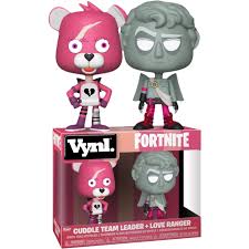 This figure features the beloved cuddle team leader, from the video game fortnite. Fortnite Love Ranger Cuddle Team Leader Vynl Vinyl Figure 2 Pack Popcultcha