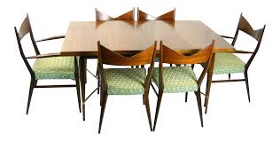 1950 S Paul Mccobb Dining Set For Calvin On Chairish Com Dining Table Chairs Mcm Furniture Table And Chair Sets