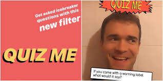 Present this quiz for … Quiz Filter On Instagram How To Add Quizzes To Instagram Stories