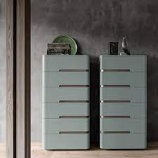 The chest of drawers has four drawers, an ideal storage solution for your bedroom. Curved Tall Chest Of Drawers