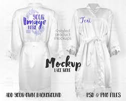 Download Satin Kimono Robe With Lace Edges Mockup Add Your Own Image And Background Satin Kimono Robe Satin Kimono Kimono Robe