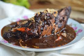 Kepala Ikan Manyung Masak Kluwak Resep Makanan Makanan Memasak