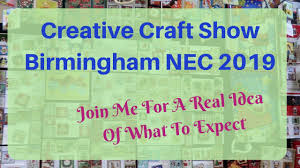 Download Creative Craft Show Tour Birmingham Nec 2019 Youtube PSD Mockup Templates