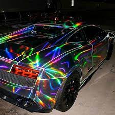 Neon Rainbow Gallardo Super Cars Cool Sports Cars Super Luxury Cars
