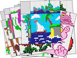 How to make a puzzle: Color And Black And White Japanese Crosswords On Line
