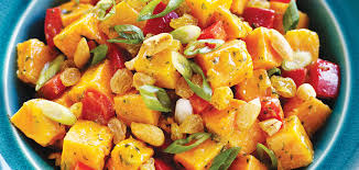 Cover and refrigerate until ready to serve (can be made a day in advance). Sweet Potato Salad With Raisins Spiced Nuts Safeway
