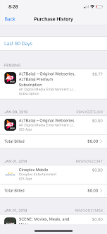 From the menu bar at the top of the screen, choose account, then click view learn about how app store and itunes store purchases are billed. Pending Purchase History Apple Community