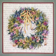 1 x pattern information giving amount of dmc thread required. Kooler Design Studio Herb Wreath Cross Stitch Pattern 123stitch