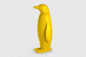 Previously thought closely related to the little penguin (eudyptula minor), molecular research has shown it more closely related to penguins of the genus eudyptes. Cracking Art Yellow Penguin For Sale Artspace