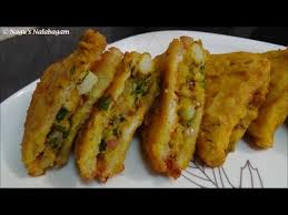 Bread Pakora Recipe Aloo Bread Pakora Recipe Stuffed Bread Recipe By Nagu S Nalabagam Pakora Recipes Bread Pakora Recipes