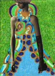 Klimt Inspired Portrait Collages Klimt Art Elementary Art Projects Art Lessons Middle School