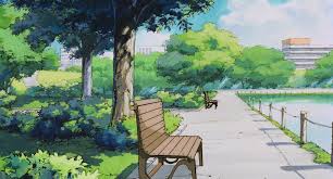 Nov 27 2020 explore mei tachibana s board 01. Aesthetic Anime Park Bench Background Novocom Top