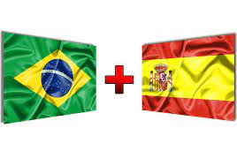 Bandeira da espanha + bandeira do brasil kit gabriel r$ 100,00 r$ 200,00 12x r$ 10,96; Kit De Bandeiras Brasil Espanha Tamanho 0 70 X 1 00 M