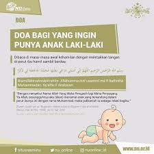 Untuk itu, ikhtiar yang kita lakukan harus semaksimal mungkin. Doa Ingin Punya Anak Laki Laki Fatwa Nu Fwjstudio