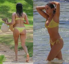 Nina Dobrev needs help getting out of this bikini - Nude Celebs