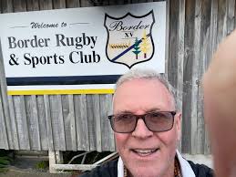 Border RFC jersey with rugby design