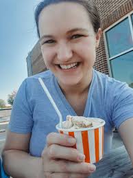 Biscoff cookie butter gelato in Milwaukee