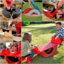 Que faire avec des pneus. Recycler Les Pneus Pour Creer Des Jeux Pour Enfants 20 Idees