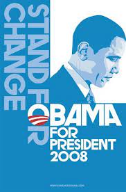 Shepard fairey repro what you get: Barack Obama Campaign Poster Print Contemporary Prints And Posters By Posterazzi Houzz