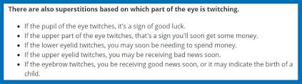However, the good old crt screens can sometimes seem to be flickering. Eye Twitching Meaning Omen Or Superstition