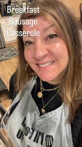 BREAKFAST SAUSAGE CASSEROLE ❤️INGREDIENTS: 16 OZ sharp cheddar cheese .4  Cups day old bread, cubed. 2 12oz end of evaporated milk. 12 large eggs.  Seasonings of your choice… I like dry mustard, onion ...