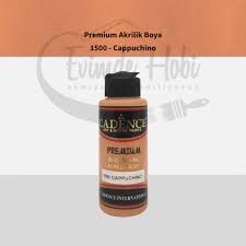Cadence Premium Akrilik Boya 1500 Kapucino 120ml