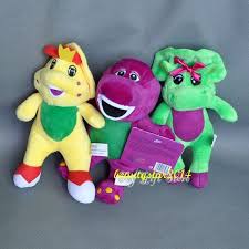 • barney and baby bop are here in 10 plush—ready for lots of cuddles! Cute 3pcs Barney Friend Baby Bop Bj Plush Doll Toy 7 New Wish