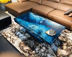 Giant Coffee Table Epoxy Table River Table Ocean Table Etsy In 2020 Epoxy Table Top Resin Table Beautiful Table