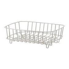 Ikea Atlant Dish Drainer Rinsing Basket Fits In A Rectangular Sink Makes Rinsing Easy Dish Drainers Commercial Sink Sink Dish Drainer