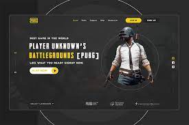 Free Pubg Landing Page Free Design Resources Landing Page Fun Website Design Free Design Resources
