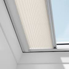 Dekorativer Plissee Fur Velux Flachdachfenster Lichtkuppel Oberlicht Dachfenster Sonnenschutz Dachfenster
