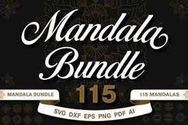 Download Mandala Svg Bundle 115 Designs Split Monogram Mandalas 772846 Svgs Design Bundles