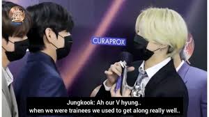 Maybe you would like to learn more about one of these? Eng Sub Bts Backstage Interview Taehyung To Jungkook Golden Disk Awards 2021 Part 1 Youtube