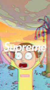 Iphone rick and morty supreme wallpaper. Supreme Cartoon Comedy Glitch Hypebeast Rick And Morty Sci Fi Hd Mobile Wallpaper Peakpx
