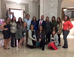 Social Work Students visit Legislature