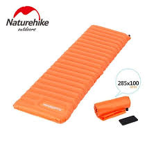 Naturehike Outdoor Camping Mat Sleeping Pad Fast Filling Air Bag Super Light Inflatable Mattress Mat Rev Inflatable Mattress Sleeping Pads Air Mattress Camping