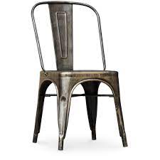Bistro cafe hotel metal frame restaurant metal industrial dining chairs stackable tolix chair features of metal tolix dining chair best material high quality steel with scratch resistant treatment, super durable chair.simple style & indoor use it's a steel chair with simple design and baking varnish, both using indoors and outdoors. Chaise Tolix Assise Carree Xavier Pauchard Chaise Chaise Metal Chaises Tolix