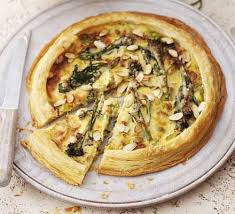 Purple Sprouting Broccoli Leek Almond Tart Recipe Bbc Good Food Bbc Good Food Recipes Food Recipes