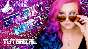 Check spelling or type a new query. Galaxy Hair Tutorial Feat Arctic Fox Hair Color Pink Purple And Turquise Melt Youtube