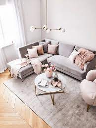 Whether you are watching tv, reading a book, or entertaining guests, choosing the right color scheme for your living room is very important. How To Decorate A Grey And Blush Pink Living Room Decoholic