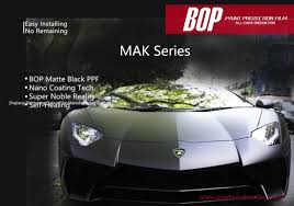 China Matte Black Tpu Based Paint Protection Film China Paint Protection Film Ppf