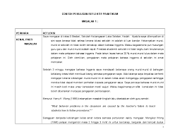 Halaman kata pengantar kata pengantar maks 2 halaman, berisi penjelasan tentang maskud penulisan kerja. Doc Contoh Penulisan Refleksi Nurul Ain Yahaya Academia Edu